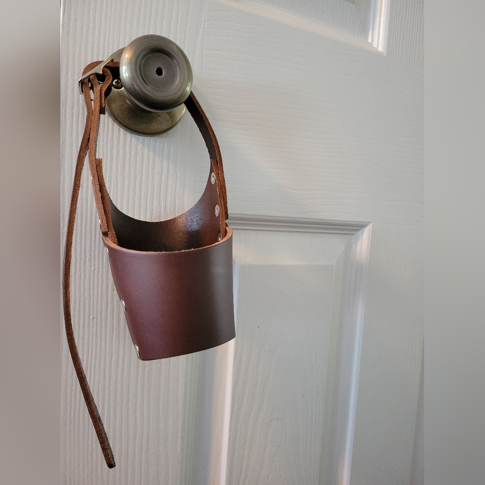Leather Dog Muzzle Large